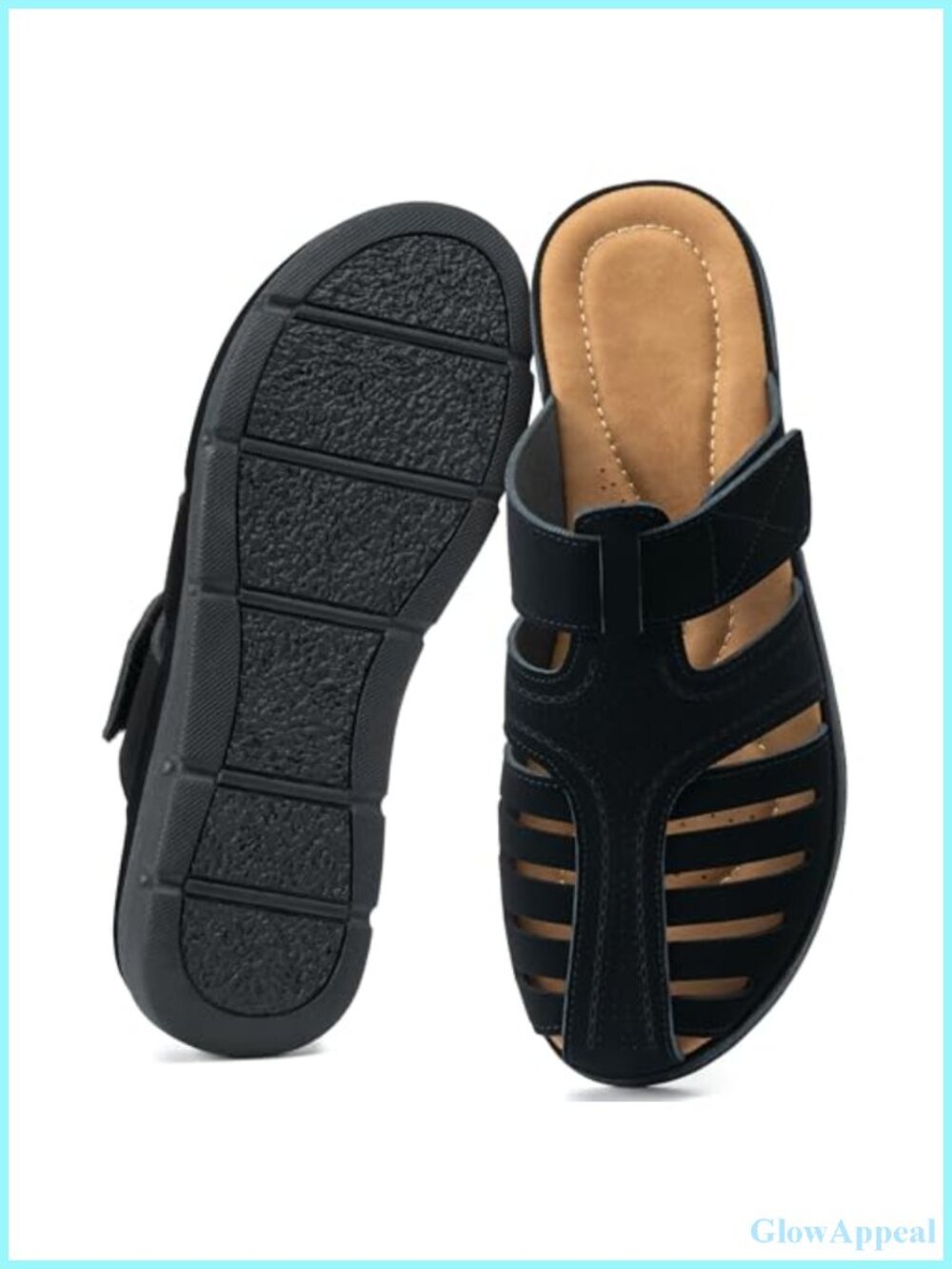 Women's Casual Slip On Clogs Mules Closed Toe Memory Foam Sandals